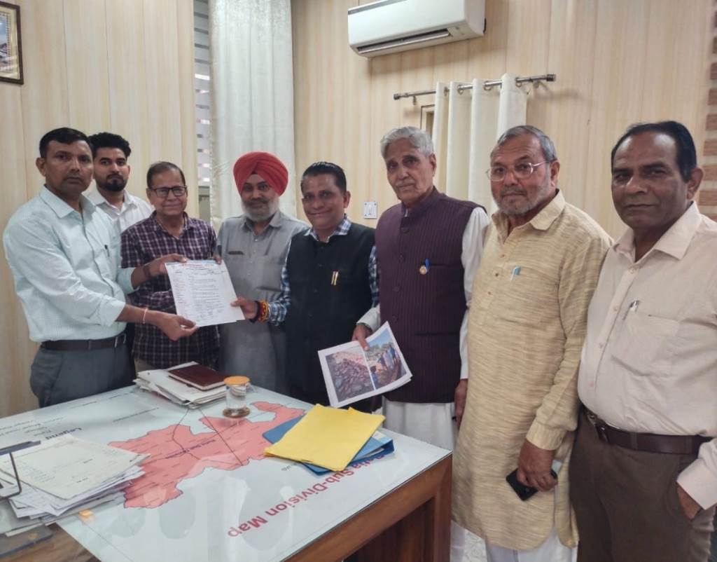 The Sarva Samaj Sabha Ratia demanded a master plan for stormwater drainage in the city
